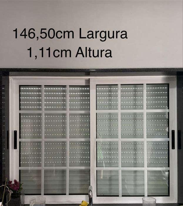 Janelas em aluminio com Vidro Duplo