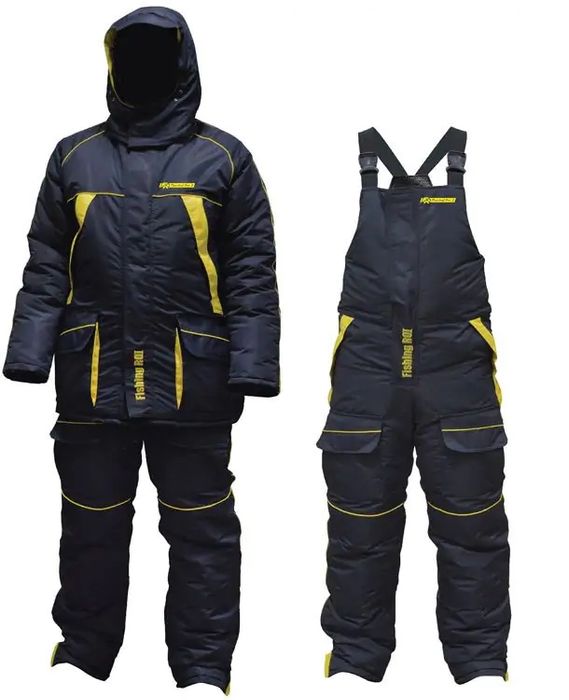 Костюм зимовий Fishing ROI Thermal Pro 2 L синьо-жовтий