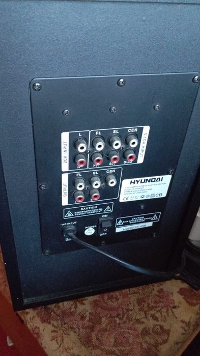 Продам акустичну систему 5.1 Hyundai