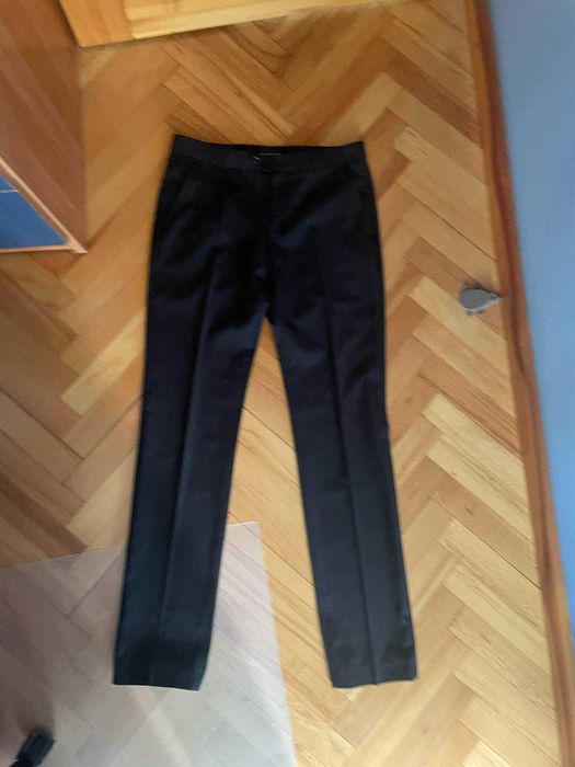 Garnitur guittard czarny slim jak nowy + koszula