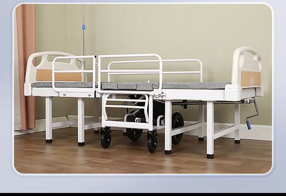 Cama Articulada Hospitalar + Cadeira de Transferência (NOVA / SELADA)