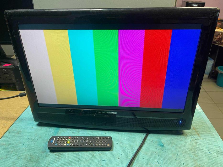 Телевізор 22'' normende n223ld, монітор 22'' vga, hdmi з пультом