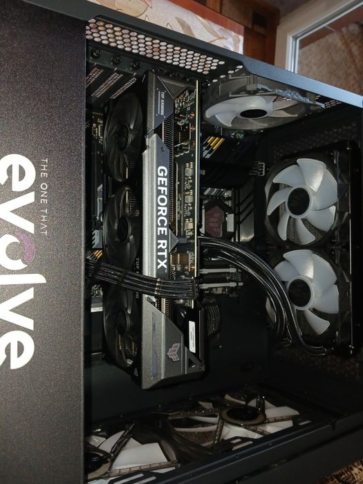 Комп'ютер Ryzen 7 5700x/Asus Tuf Gaming 4070 12GB/SSD 1TB+4TB/32GB