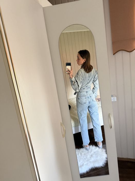 Джинсовий комбінезон mango