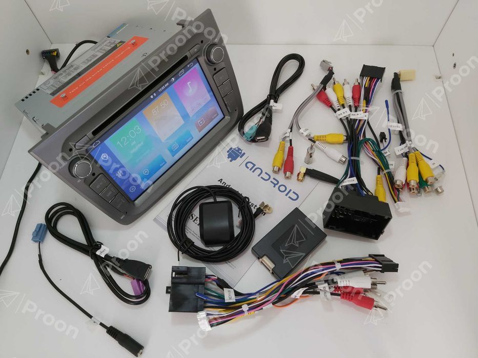 Auto Radio Alfa Romeu Mito Android 2 Din  Ano 2008 até 2016