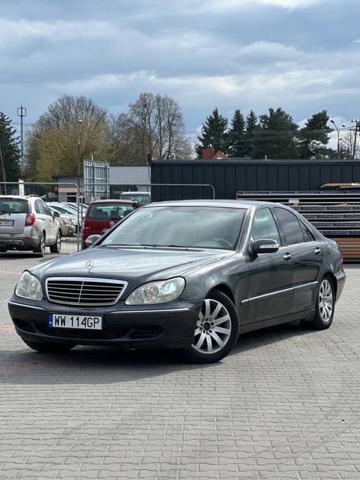 Autokomis TopCar! Mersedes-Benz S class w220 3.2 Diesel. Limuzyna !!!