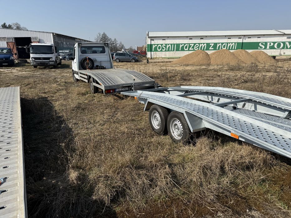 Wynajem wypozyczalnia laweta  dluga + auto laweta
