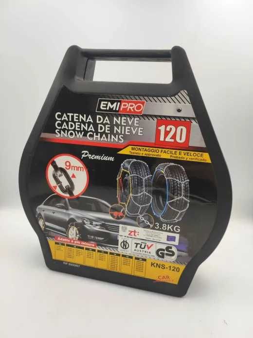 Łańcuchy do opon EMIPRO KNS-120 9mm