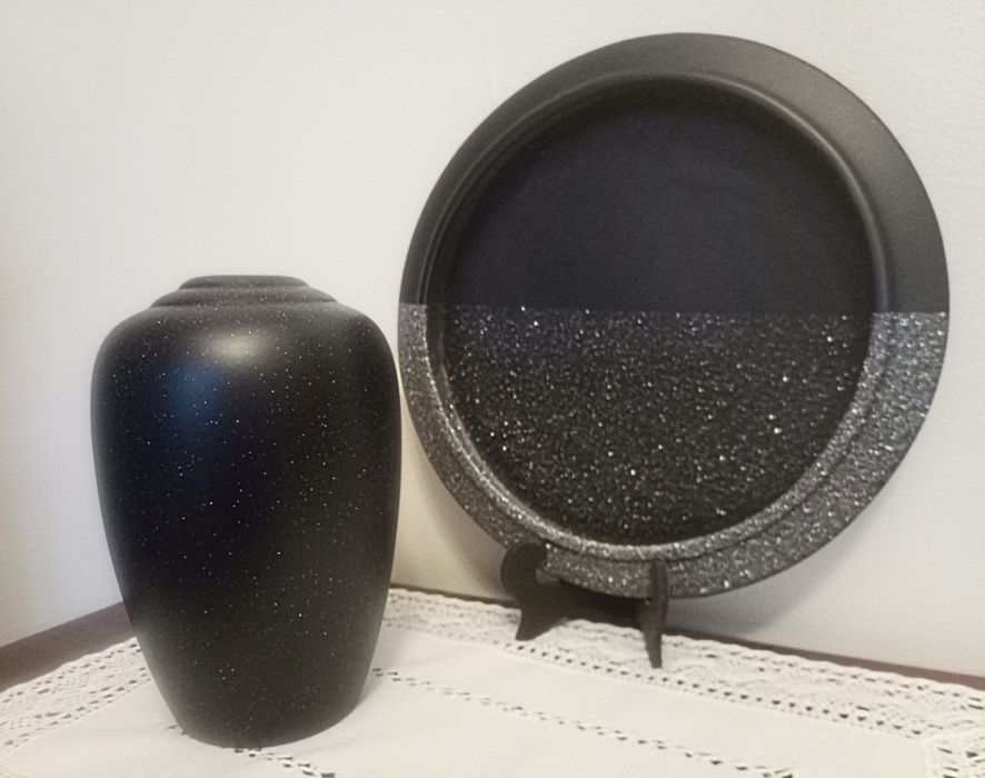 ,decoração- Jarra e Prato