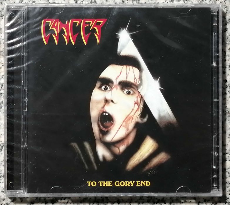 Cd de CANCER "To The Gory End" ( edição dupla - novo)