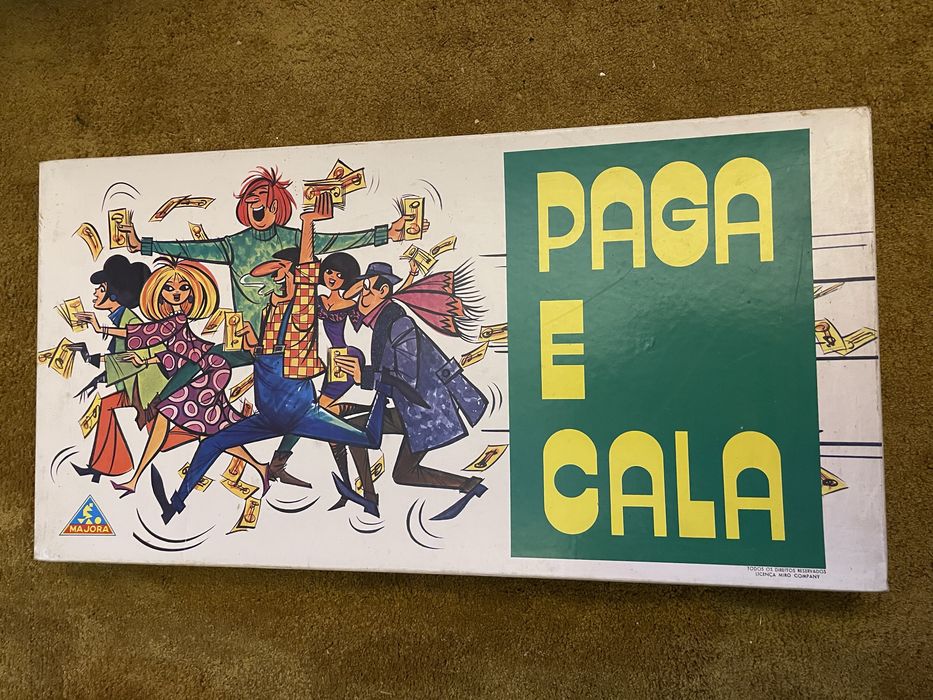 Jogo paga e cala em bom estado educativo