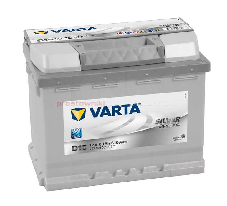 Akumulator VARTA SILVER 63Ah 610A D15 Malinowa 2