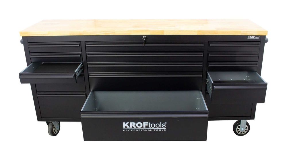 Carro/Bancada de Trabalho 1,82M com 15 Gavetas