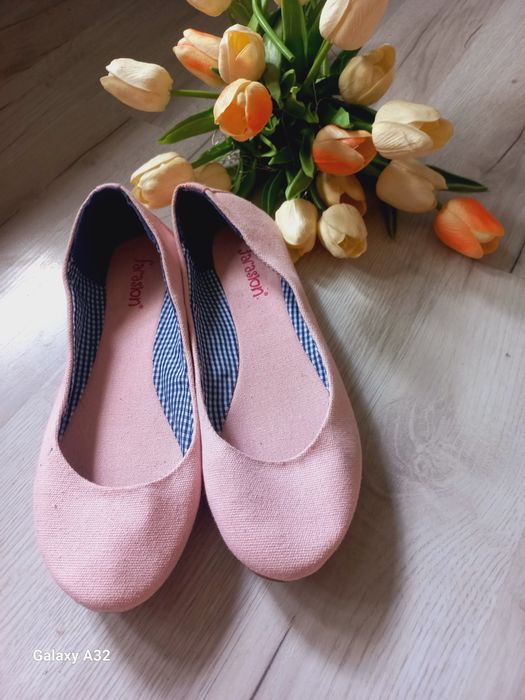 Baleriny różowe 39rozmiar