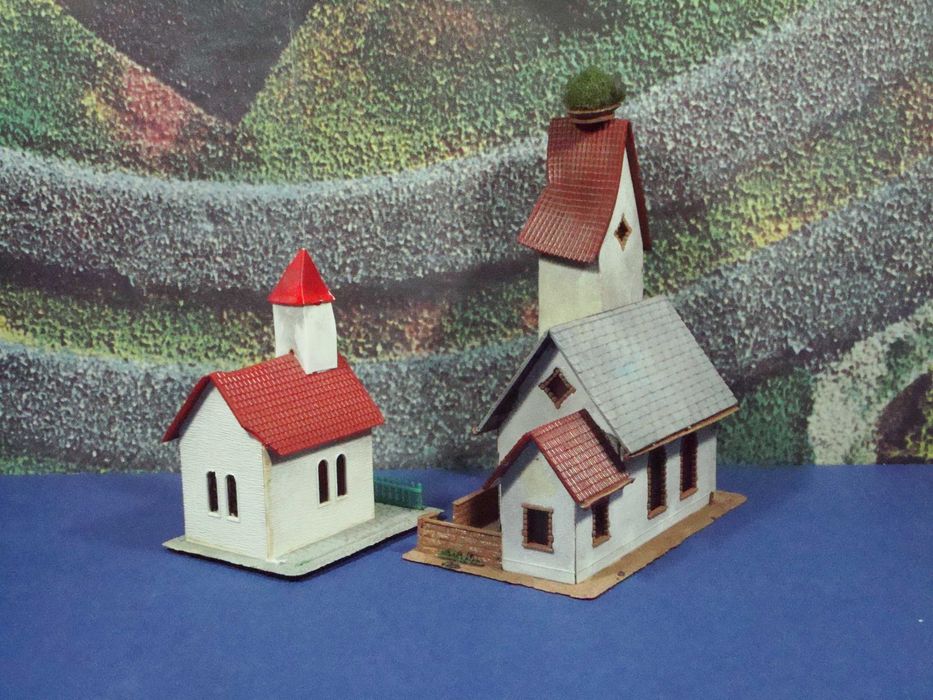 Faller H0 - Lote 2 igrejas / Artigo Usado com Defeito