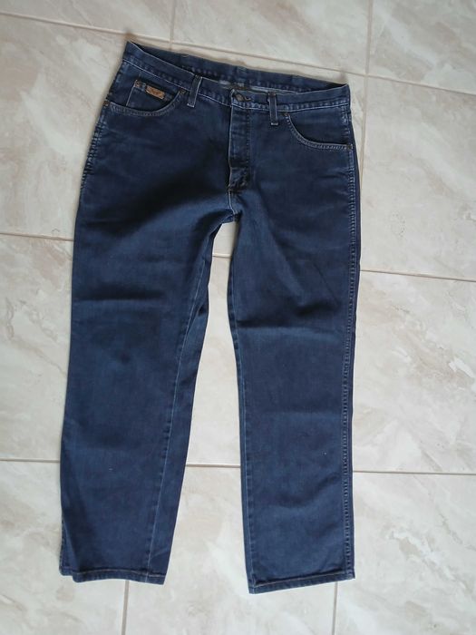 Wrangler jeansy 36/32 pas:2x45cm kultowe
