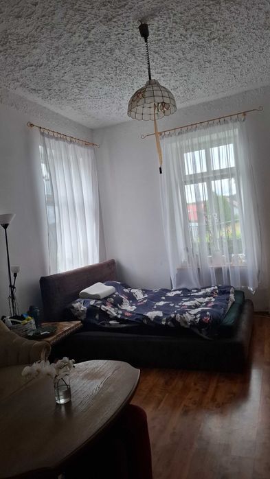 Mieszkanie w Rybnie k. Wejherowa 65 m2. Piwnica, garaż, ogród, strych