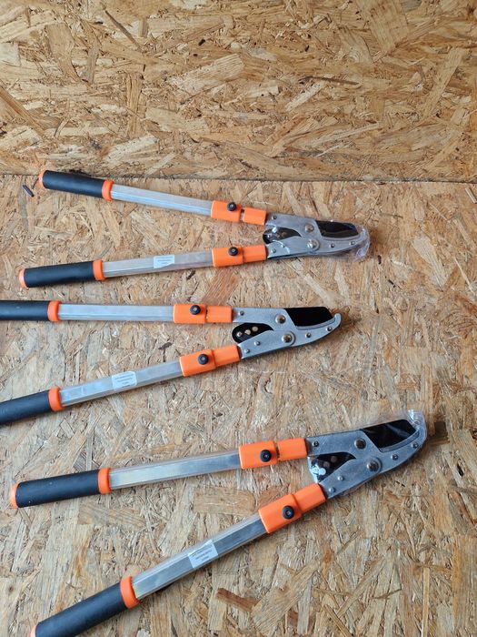 Sekator nożyce do gałęzi regulowane wytrzymałe aluminiowe