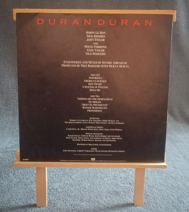 Winyl Duran Duran - Notorious