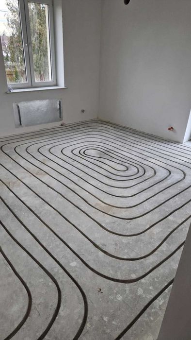 Frezowanie pod ogrzewanie podłogowe