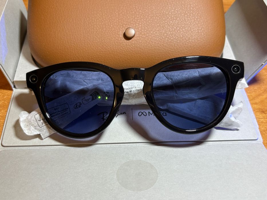 Ray Ban Meta Headliner RW4013F fotochromowe okulary z kamerą