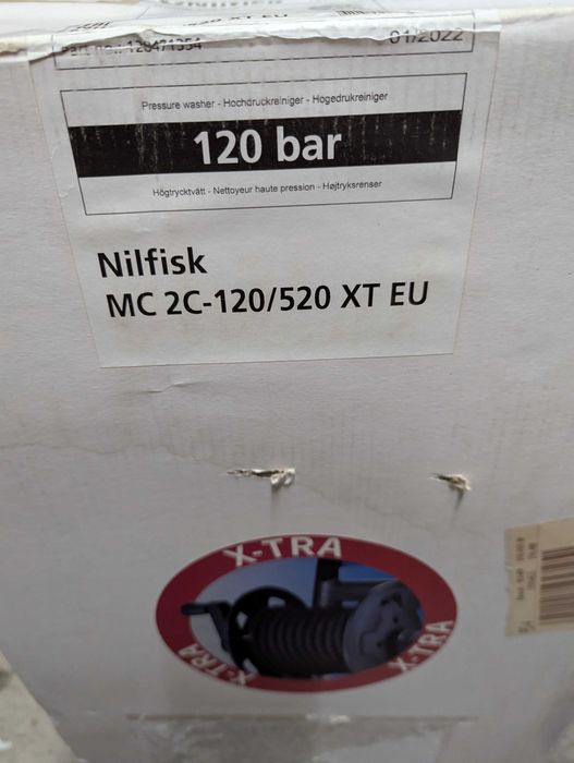 Myjka Wysokociśnieniowa NILFISK MC 2C-120/520 XT