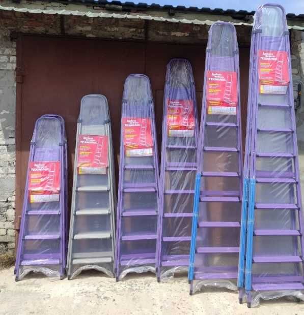 Драбина металева різної висоти Стрем'янка Виробник Гарантія Якість