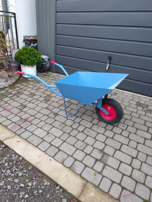 Taczka budowlana metalowa