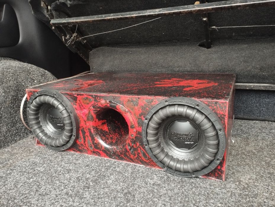 Сабвуфер 2х8" dynamic state smw-202
