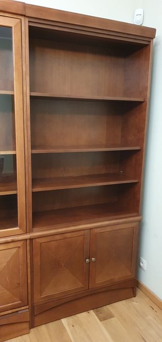 Regał biblioteka  lite drewno