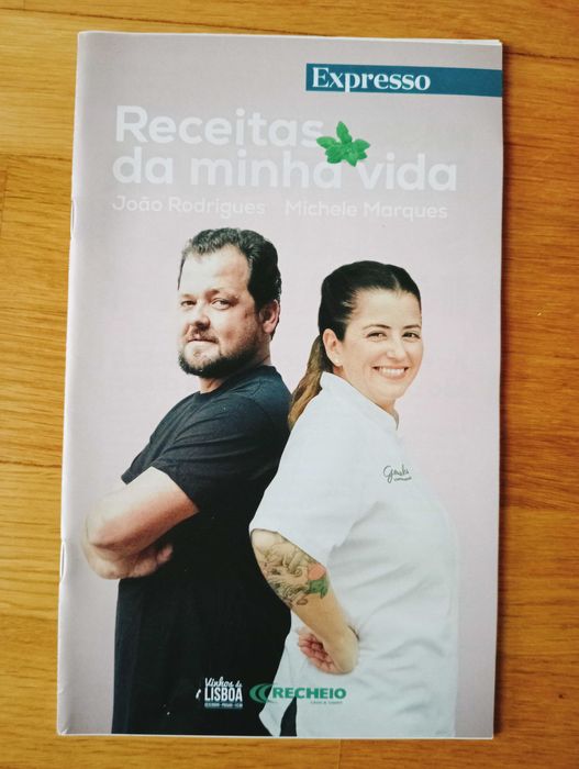 Caderno Receitas da minha vida