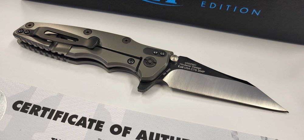 Nóż Zero Tolerance ZT0392WC Limited Edition Factory Custom Rick Hinderer Wrocław