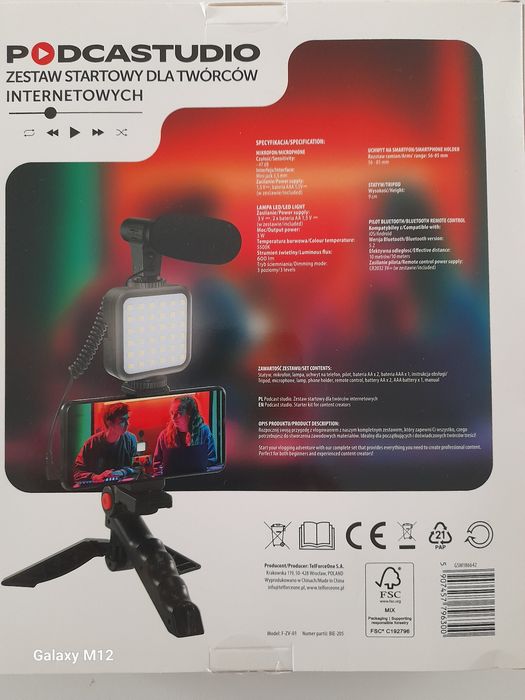 PODCASTUDIO zestaw dla twórców internetowych