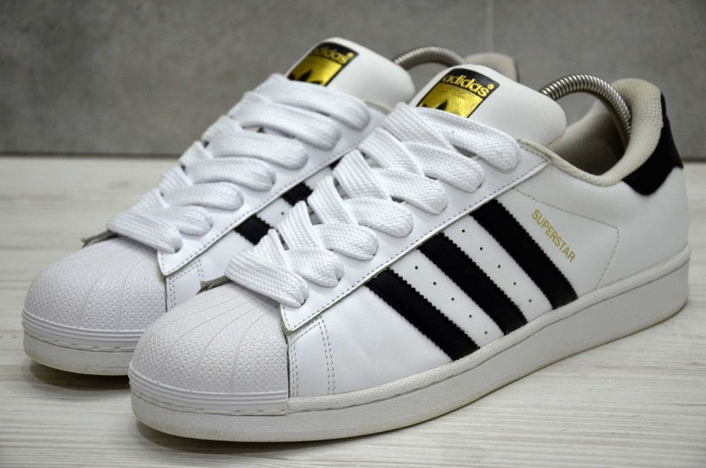Adidas Superstar, оригінал шкіряні кросівки