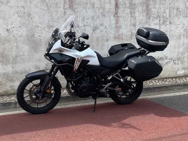 Oportunidade Honda NX 500 Carregada de extras