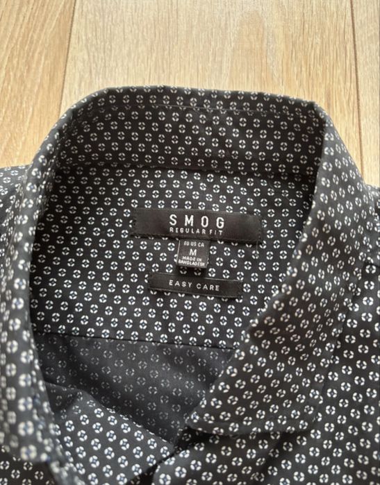 Koszula męska Regular Fit M Smog