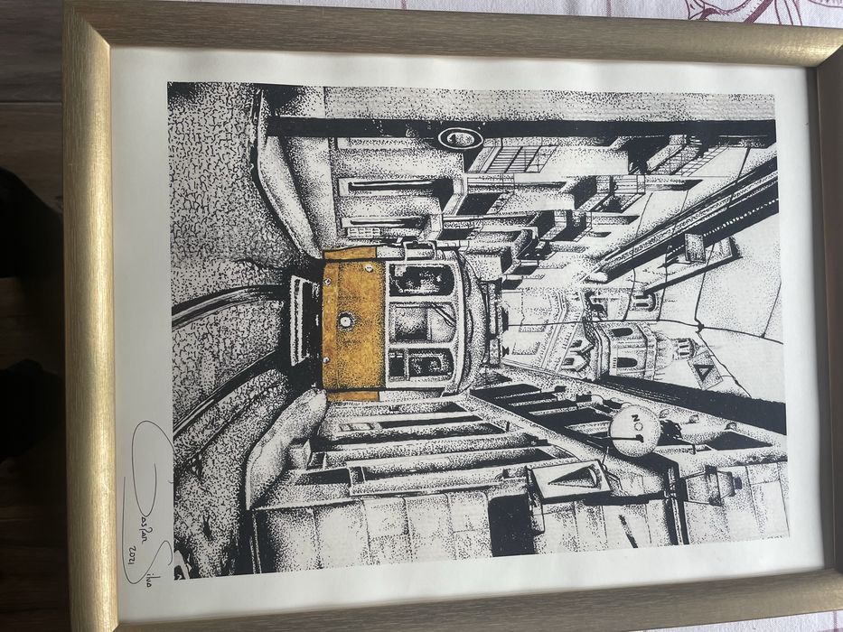 Dois Quadros  com moldura