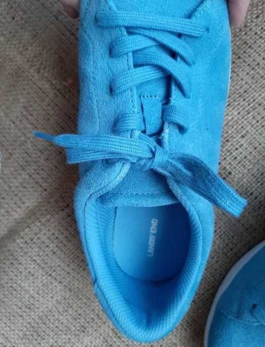 Кроссовки Hotter, кросівки Clarks натуральна замша, устілка 26.2 см