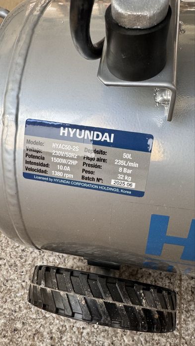 Compressor 50l - silencioso