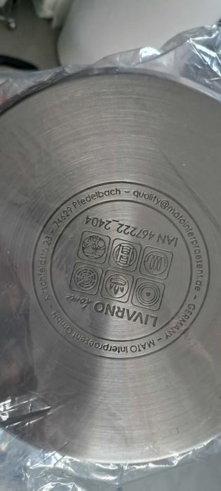 Conjunto de tachos em inox para todo o tipo de fogões