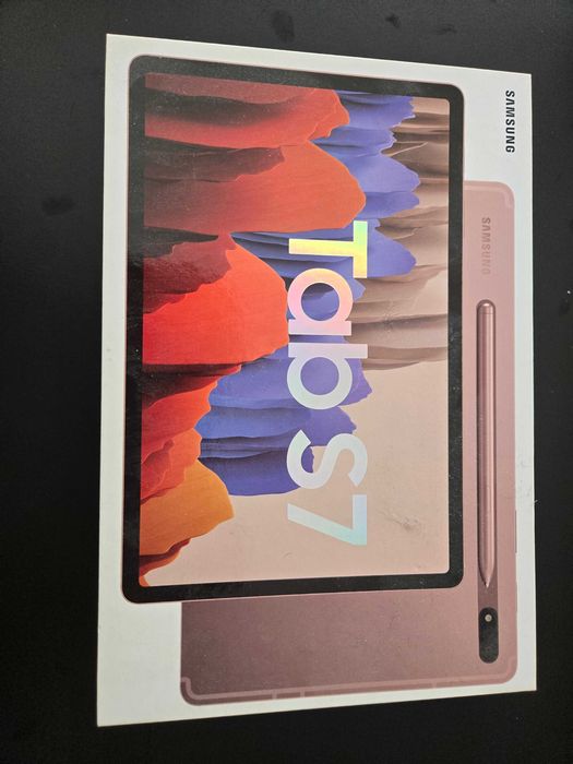 Tablet Samsung Galaxy Tab S7 + Capa Teclado + S Pen (Caixa Completa)