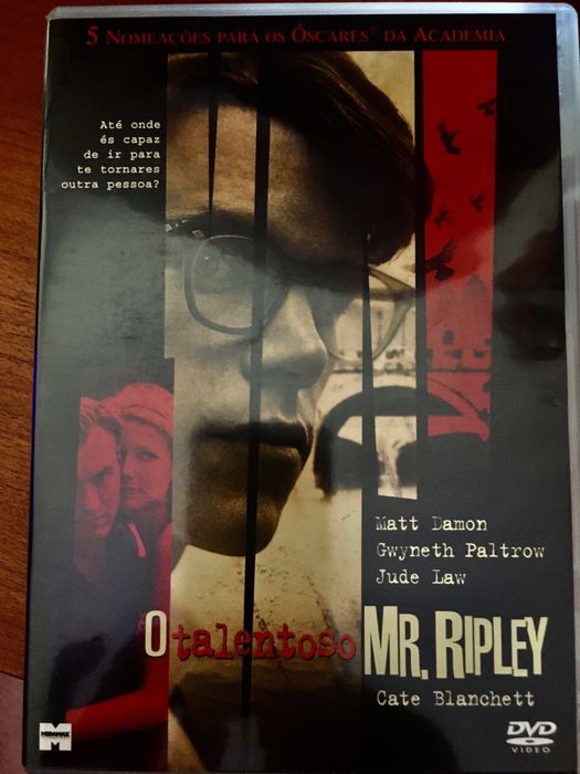DVD filme O talentoso Mr Ripley