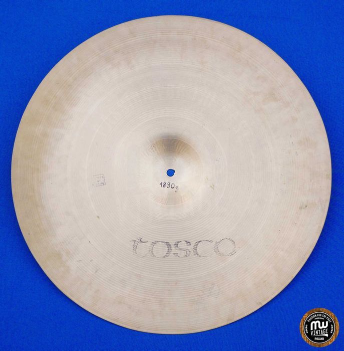 ‼️ Tosco - talerz Crash/Ride 20” Vintage ‼️