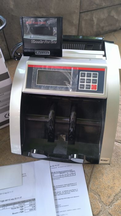 Машинка для счета денег новая с документами