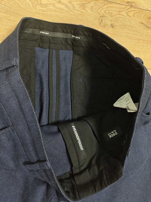 Strellson 33 / 32 штани сині чоловічі класичні брюки