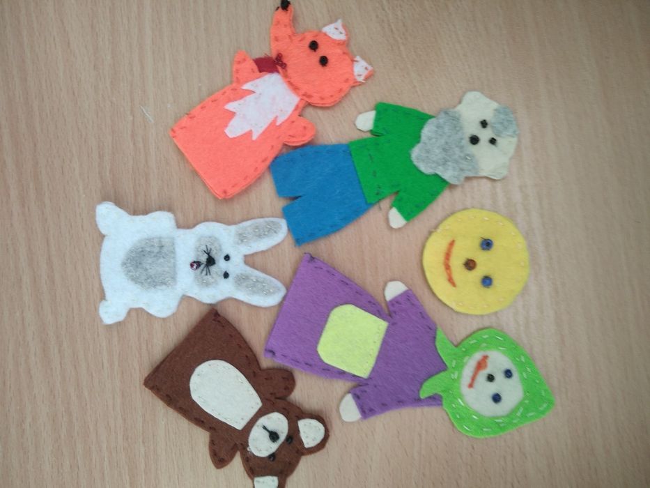 Іграшки з фетру.