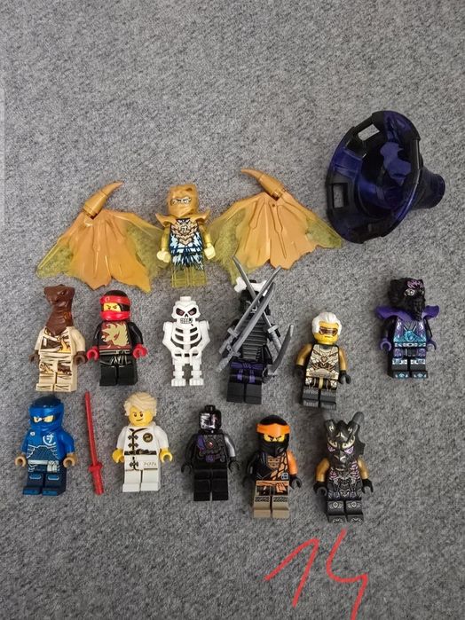 Lego ninjago mix minifigurek 120szt.
