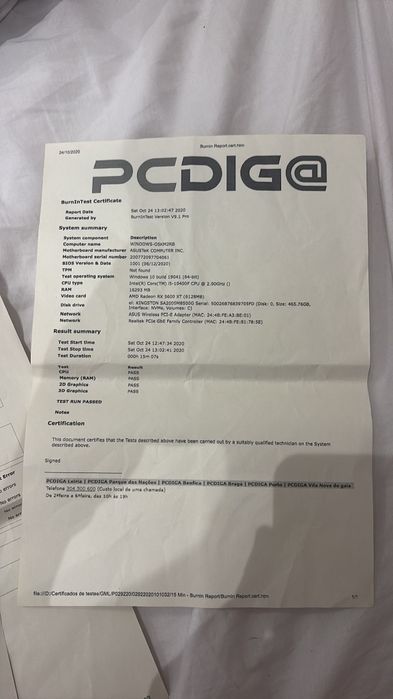 PC usado, em bom estado para venda