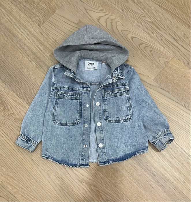 Джинсовая куртка Zara 3/4 года