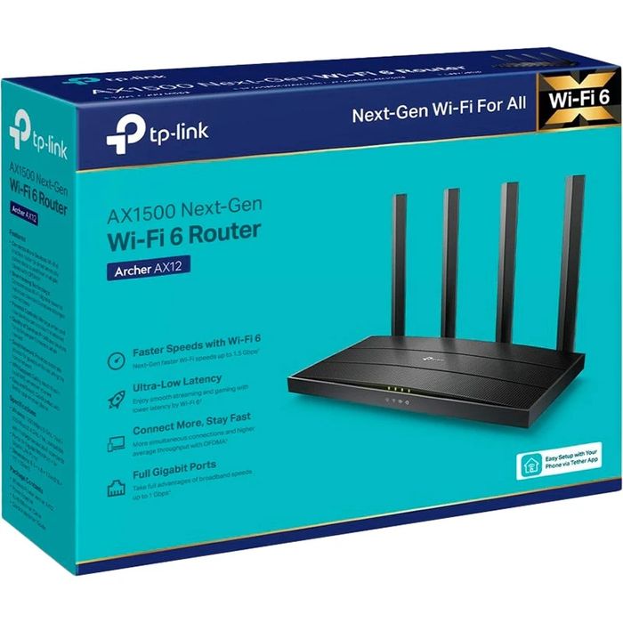 1 ГБ. Роутер TP-LINK Archer Wifi 6